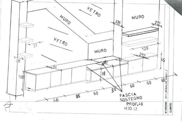 mobili su misura 20-0016