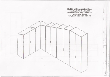 mobili su misura notte 44-0003