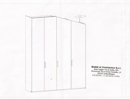 mobili su misura notte 44-0004
