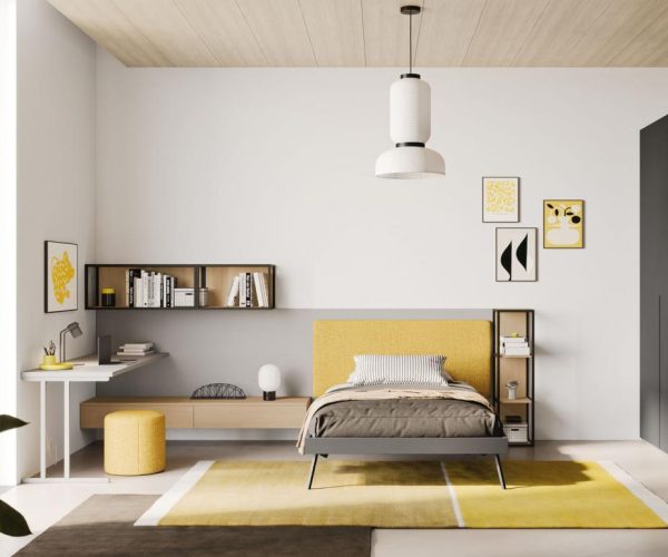 camerette con letto a terra Mistral 02