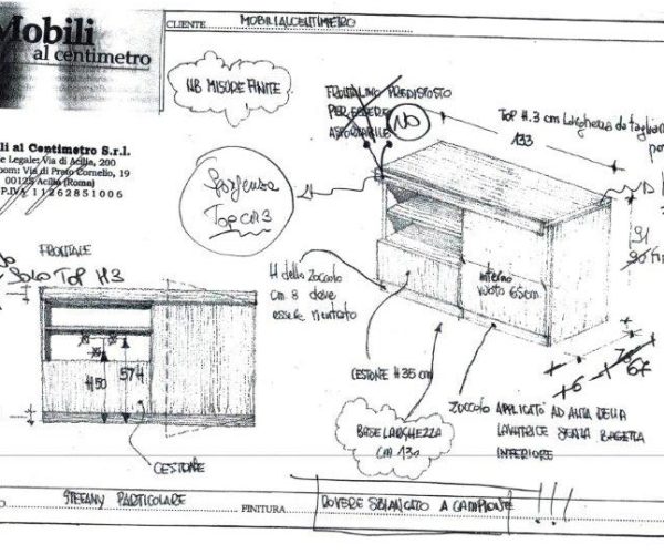 armadi su misura proposta 43t