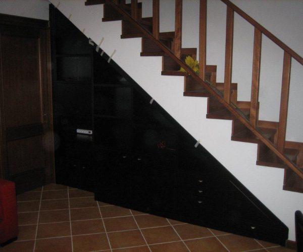 pareti attrezzate e librerie su misura 18a