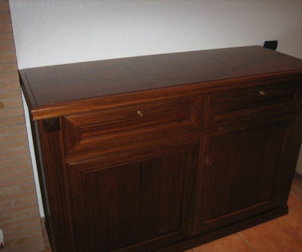 pareti attrezzate e librerie su misura 19d