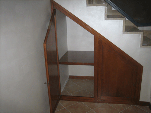 pareti attrezzate e librerie su misura 20d