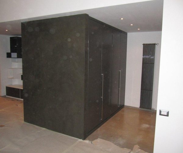 pareti attrezzate e librerie su misura 22a