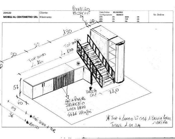 pareti attrezzate e librerie su misura 26f