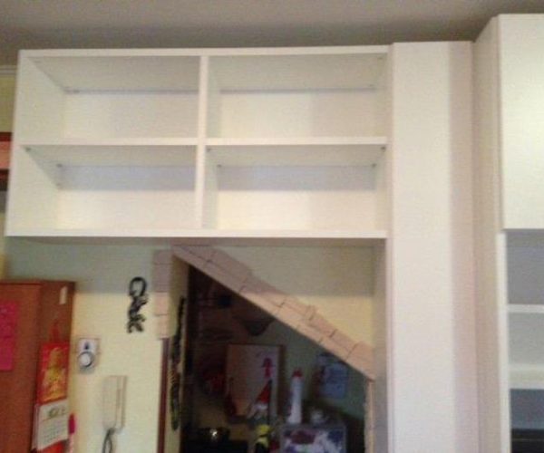 pareti attrezzate e librerie su misura 30c