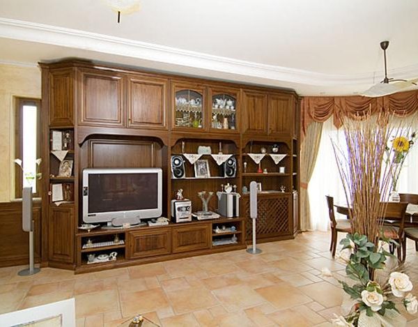 pareti attrezzate e librerire su misura 00018