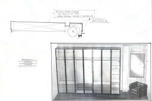 Piantina cabina armadio
