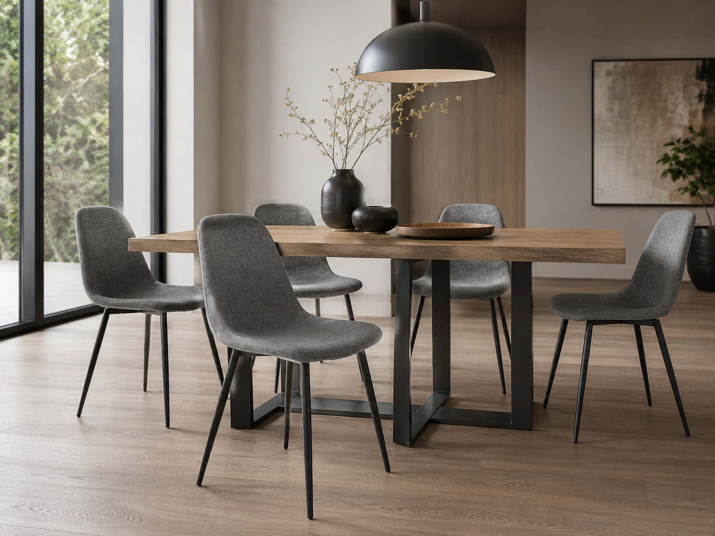 Sedia New Irelia Bizzotto – Nero / Grigio scuro