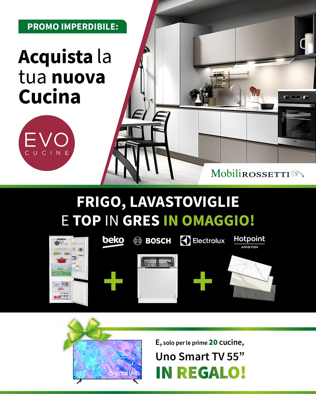 Promo cucine EVO Mobili Rossetti