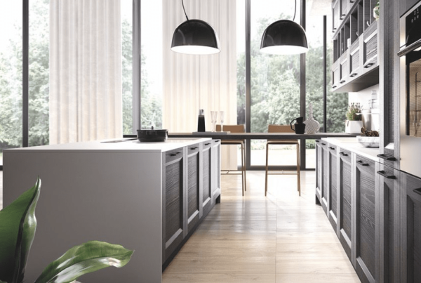Arredare un open space moderno con soggiorno e cucina