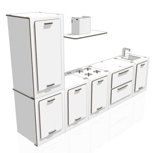 cucine in cartone 1