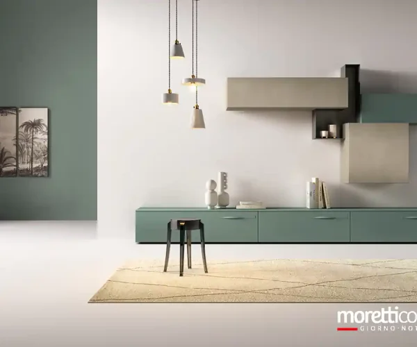 pareti attrezzate moderne moretti compact 2