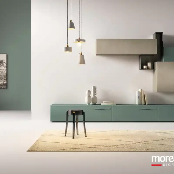 pareti attrezzate moderne moretti compact 2