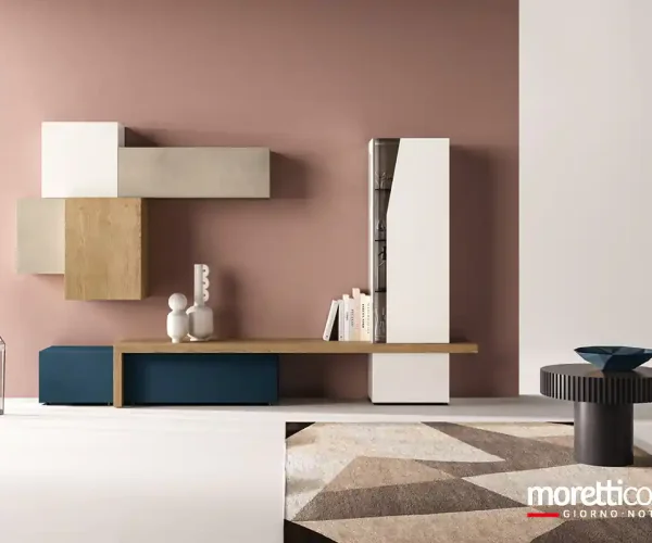 pareti attrezzate moderne moretti compact 4