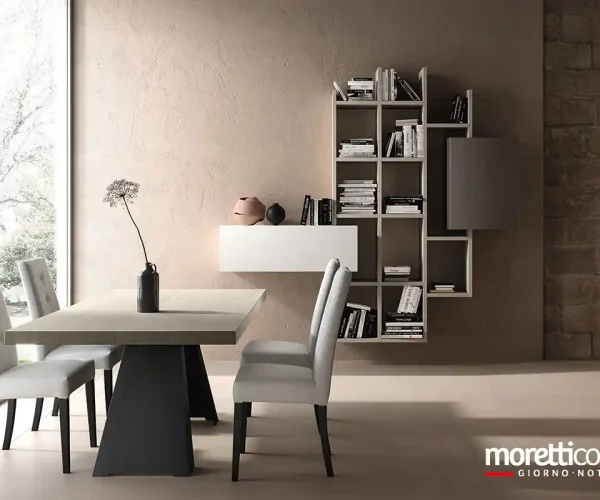 pareti attrezzate moderne moretti compact 8