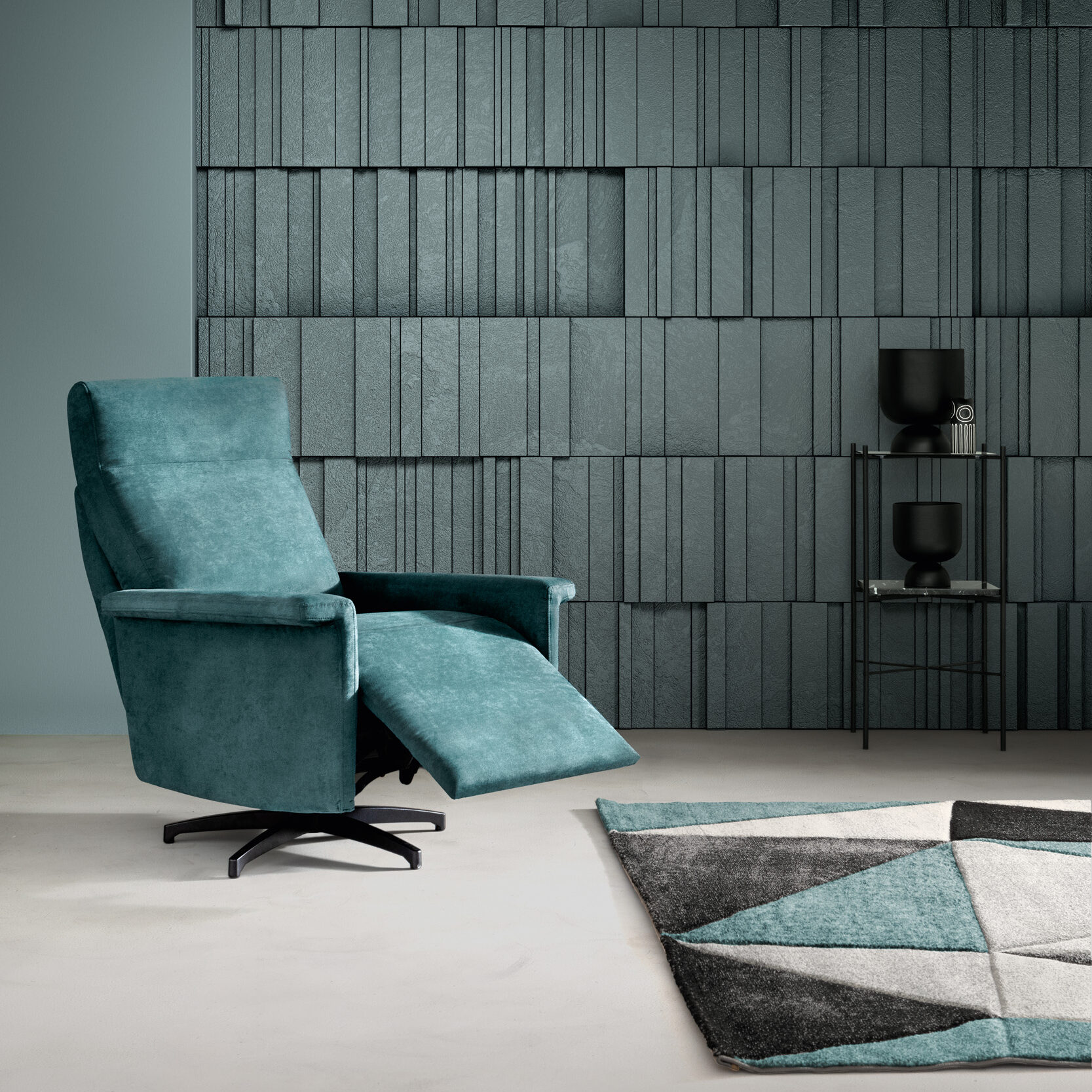 Poltrona relax moderna per soggiorno comodo ed elegante